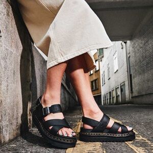 doc martens platform sandals